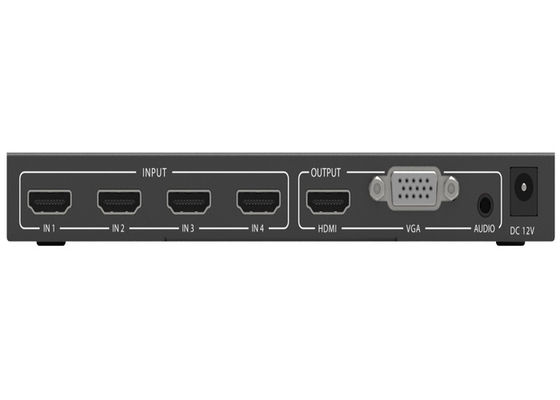 Résolution maximum de vidéo du quadruple 4x1 Multiviewer 1920×1080P 60Hz de HDMI