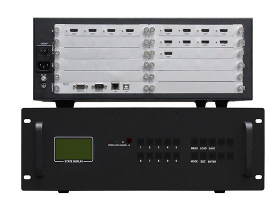 4 dans 9 hors de l'enveloppe visuelle de With 3.5U de contrôleur de mur de 3x3 2x2 HDMI