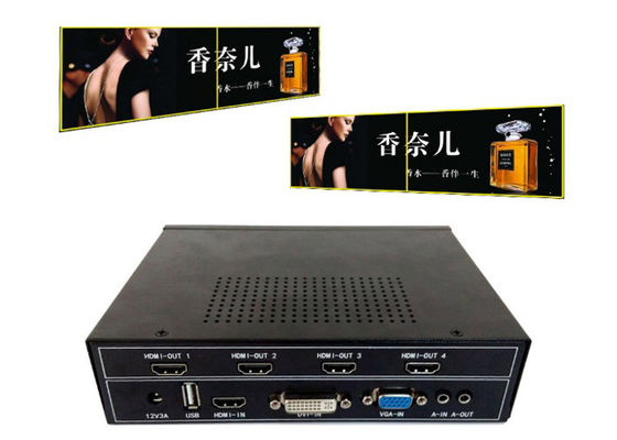 affichage visuel de For Multi TV de contrôleur de mur de 1x2 2x2 Digital HDMI