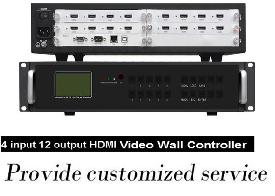 le contrôleur visuel de mur de 3x2 2x4 2x3 HDMI avec la FCC de RoHs de la CE a passé