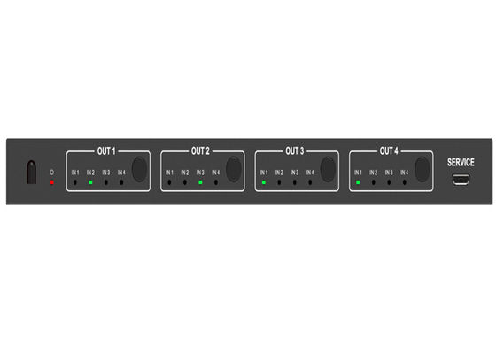 Récepteur micro du changeur IR d'USB 18Gbps 4x4 Matrix HDMI
