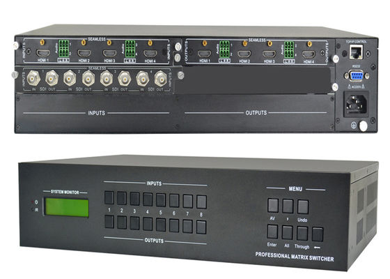 Diviseur sans couture Matrix de Hdmi de changeur de HDMI Matrix au-dessus d'IP de TCP
