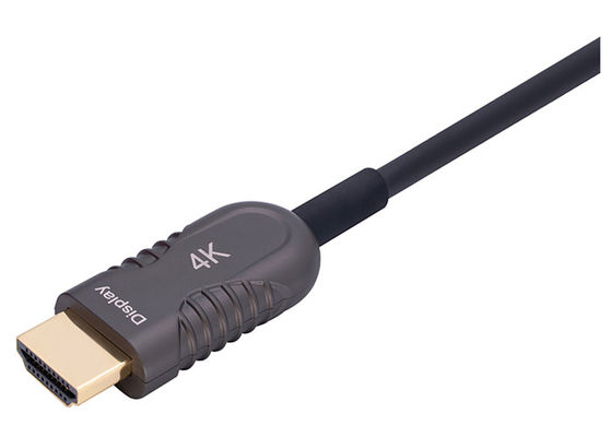 Type de câble optique maximum de fibre de la longueur faite sur commande 100m HDMI A pour dactylographier A
