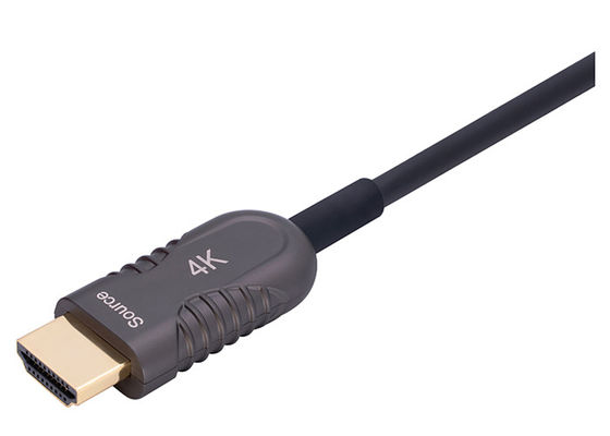 Type de câble optique maximum de fibre de la longueur faite sur commande 100m HDMI A pour dactylographier A