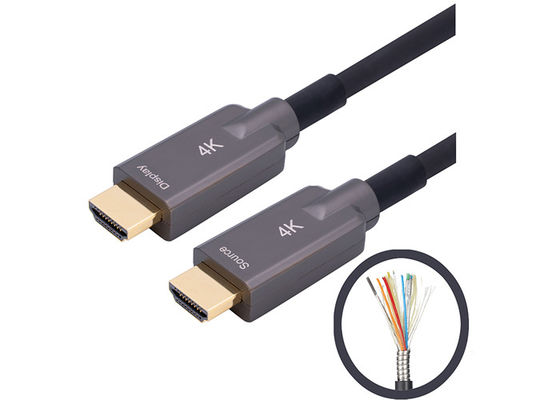 câble optique de fibre de 4K 60Hz HDMI