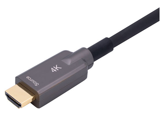 Construction blindée d'acier inoxydable du câble à fibres optiques 200CU de HDMI 2,0