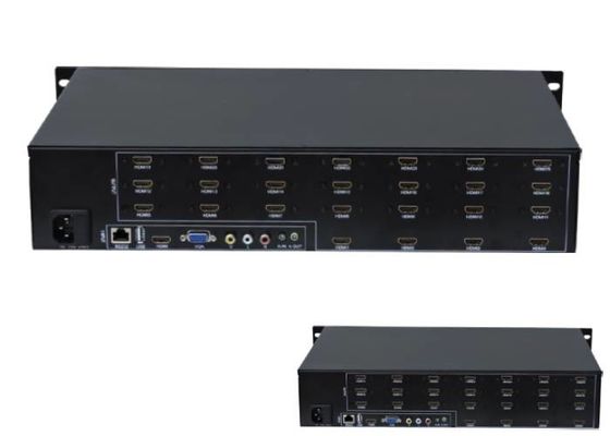 le contrôleur d'écran 5X5 multi 1ch HDMI a entré 25 sorties de ch pour l'affichage à cristaux liquides