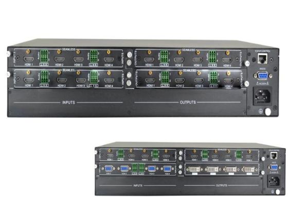 8 l'entrée et 8 a produit le contrôle de Web de soutien de changeur de Matrix de vidéo de HDMI et le RS-232, contrôle d'Ethernet