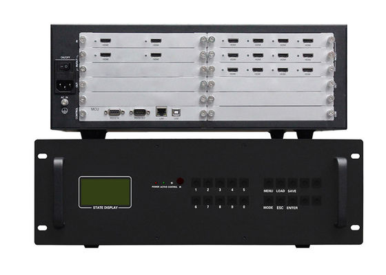 sortie audio analogue visuelle modulaire du contrôleur 4K de mur de 3840x2160 60Hz