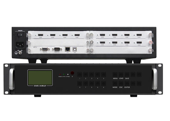 4 dans 8 hors du contrôleur visuel With Central Control de mur de HDMI 4x2 2x4