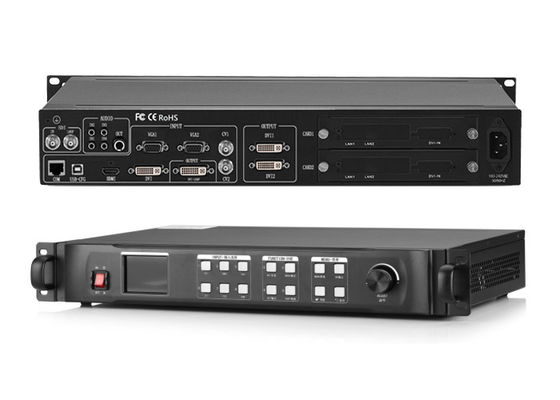 1HDMI 1 VGA 2 BNC a entré le processeur de mur de la sortie LED de 2 DVI avec l'enveloppe 1U