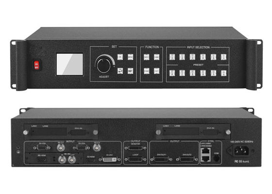 Épissure visuelle d'image du processeur trois de la haute définition de RS232 RJ45