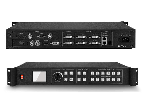 Surveillance d'Ethernet de With Local Preview de contrôleur de mur de vidéo de 4 Windows LED