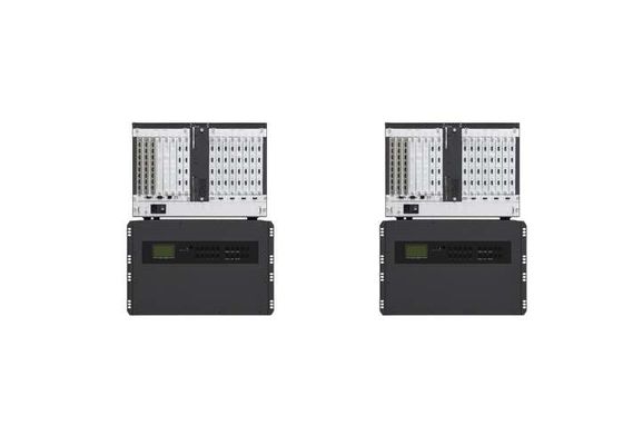 Le contrôleur visuel modulaire 4k Hdmi 20 de mur de 7 U a entré la sortie 40