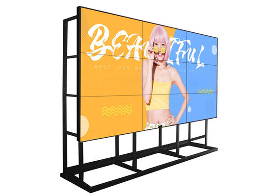 écran visuel 46inch 49inch de mur d'affichage à cristaux liquides de l'étroit FHD BOE d'encadrement de 3.5mm