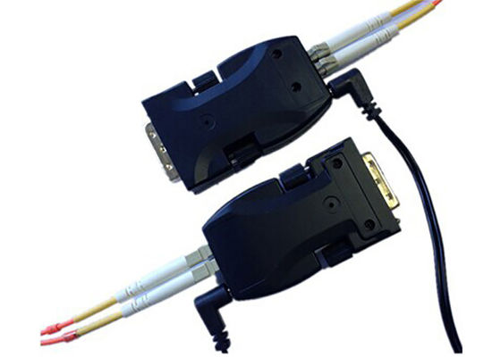 Mini largeur de bande optique du supplément 1.65Gbps de fibre de DVI câble de fibre de plus de deux noyaux