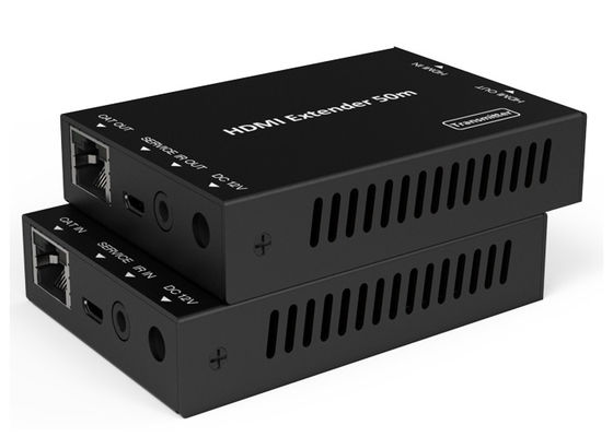 supplément visuel de 18Gbps HD 50 mètres de HDMI au-dessus de CAT Metal Enclosure