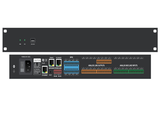 Processeur audio de haut-parleur audio de DAS DSP avec Dante Volume Control