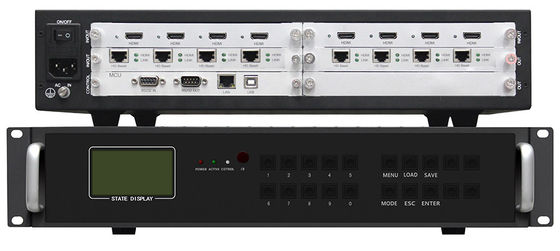 Acc100-240v Appareil électrique Contrôleur d'affichage multi-téléviseur Hdmi / Vga / Av / Ypbpr / Entrée USB