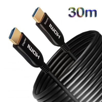 Cable optique HDMI à longue distance. Transmission vidéo 4K / 8K
