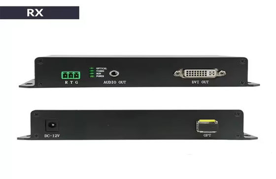 20km DVI Fiber Extender 1080p@60Hz HDMI 1,3 et 3,5mm Audio support