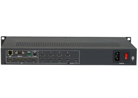 Processeur de paroi vidéo 3x3 HDMI avec 4 entrées 9 sorties