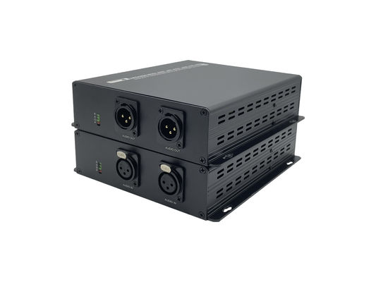 Extension audio à fibre optique audio 8 canaux 6 canaux avec boîtier 1 u