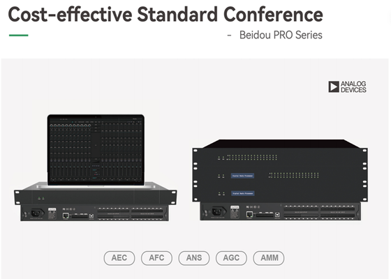 VINCAN Beidou PRO Processeur audio DSP de conférence avec AEC, mélange automatique et audio USB pour salles de réunion