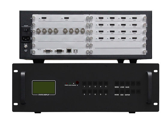 3.5U enfermant la sortie visuelle du processeur 16 ch 1080P HDMI de mur de 4k Matrix