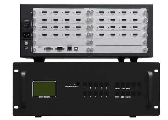 16 contrôleur visuel de mur de la Manche HDMI avec 4x4, 3x2, 3x3 et fait sur commande soutenus