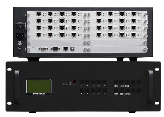 16 dans 16 hors du hdmi du port 2x2 3x3 de With HDBaseT de contrôleur de mur de vidéo de Matrix HDMI