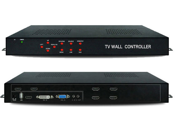 1 dans 6 hors de la multiplication visuelle de matrice du contrôleur 2x3 2x2 de mur de HDMI
