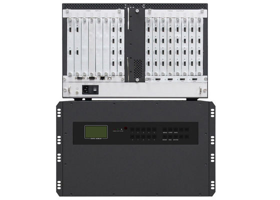 le contrôleur visuel 4 ch de mur de 7U 4K HDMI a entré 16 la sortie de ch 1080P HDMI