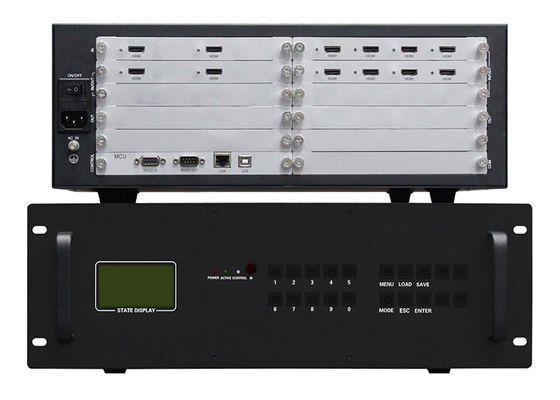 sortie audio analogue visuelle modulaire du contrôleur 4K de mur de 3840x2160 60Hz