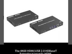 Vous avez des problèmes avec la transmission longue distance 4K60Hz + USB 2.0?