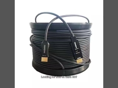 Un câble professionnel 4K HDMI à fibre de fibre     Transmission à grande vitesse, sans interférence, longue distance