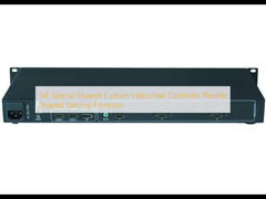 1x6 contrôleur de mur vidéo personnalisé en forme spéciale processeur d'épissage en forme flexible