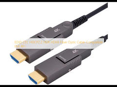Câble fibre optique HDMI compatible EDID CEC HDCP2.2 HDR EMI RFI