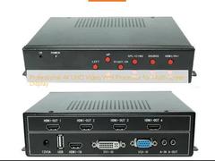 Processeur de paroi vidéo professionnel 4K UHD pour affichage multi-écrans