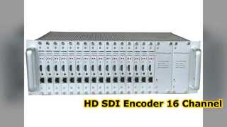 Encodeur SDI 16 canaux, codage du signal vidéo HD